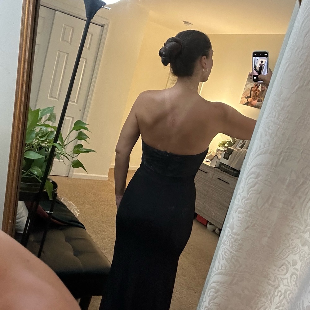 Lulu's Elegant Black Maxi Dress - Picture 3 of 3